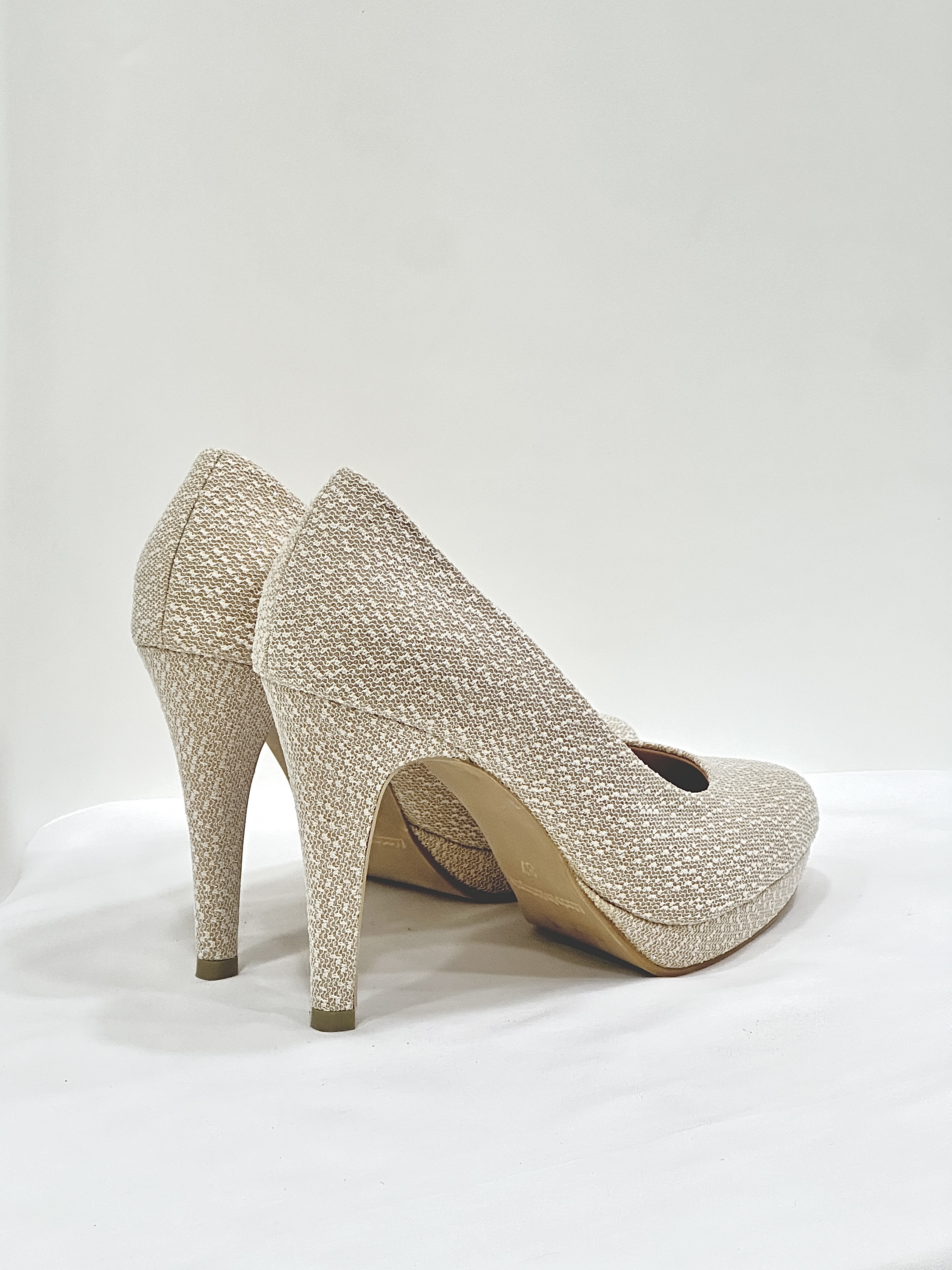 Casey Round Toe Platform Pumps