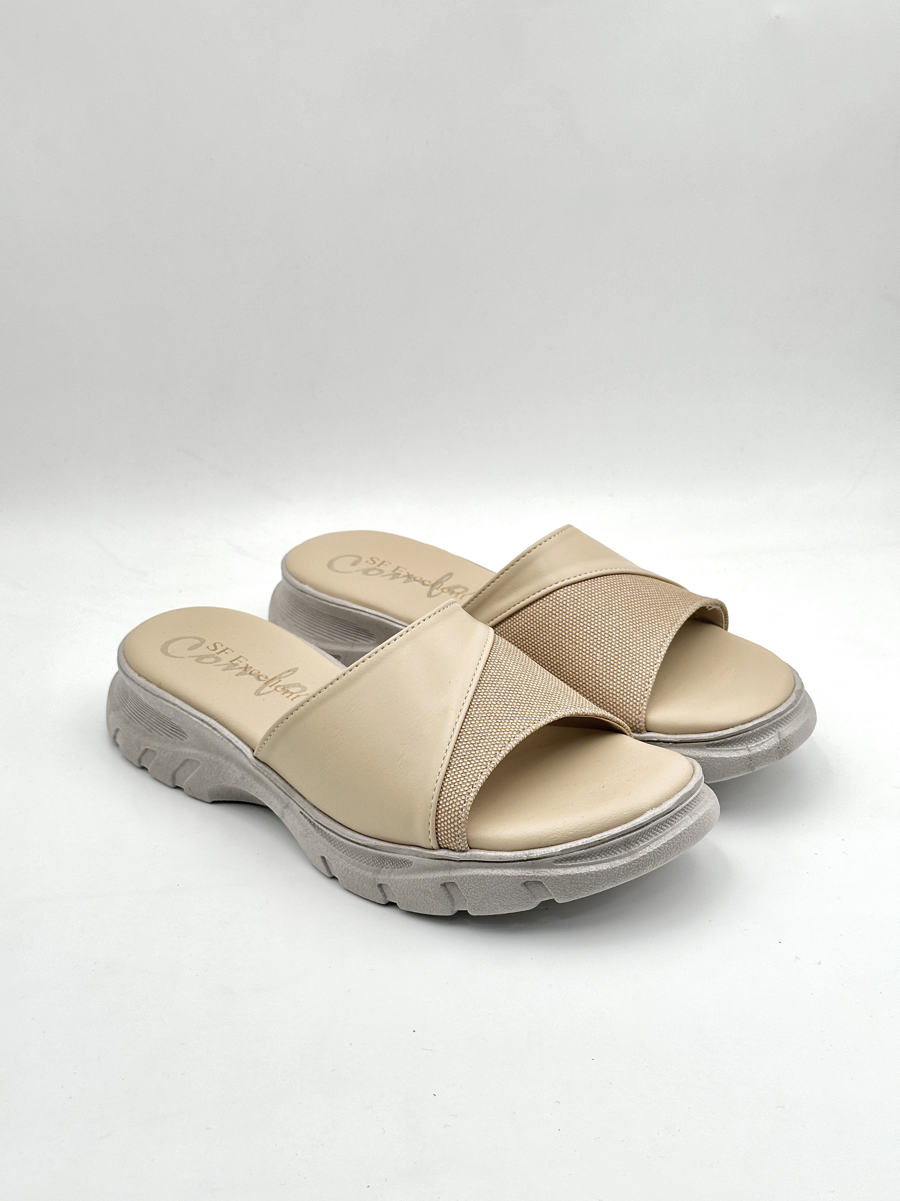 SF Excellent Kasut Perempuan Slip-on Sandals 8015