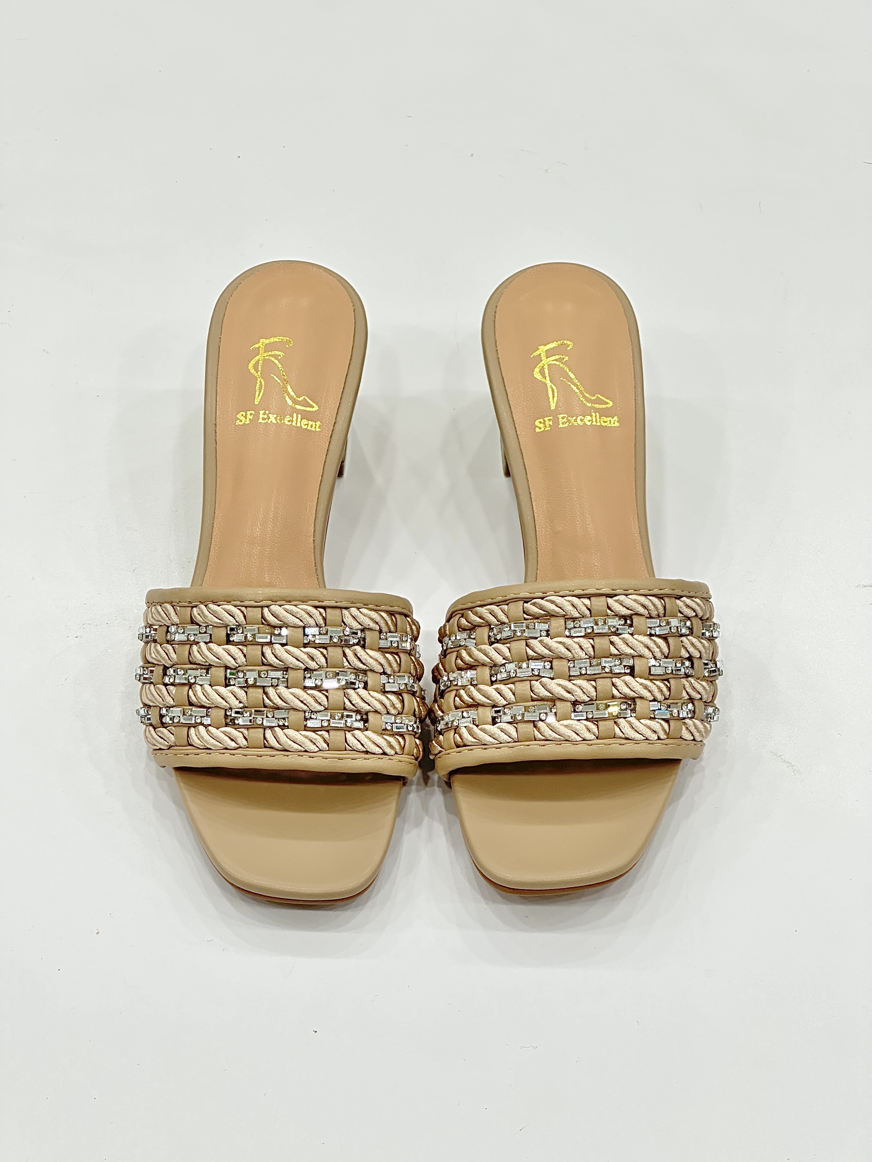 Huda Block Heel Sandals