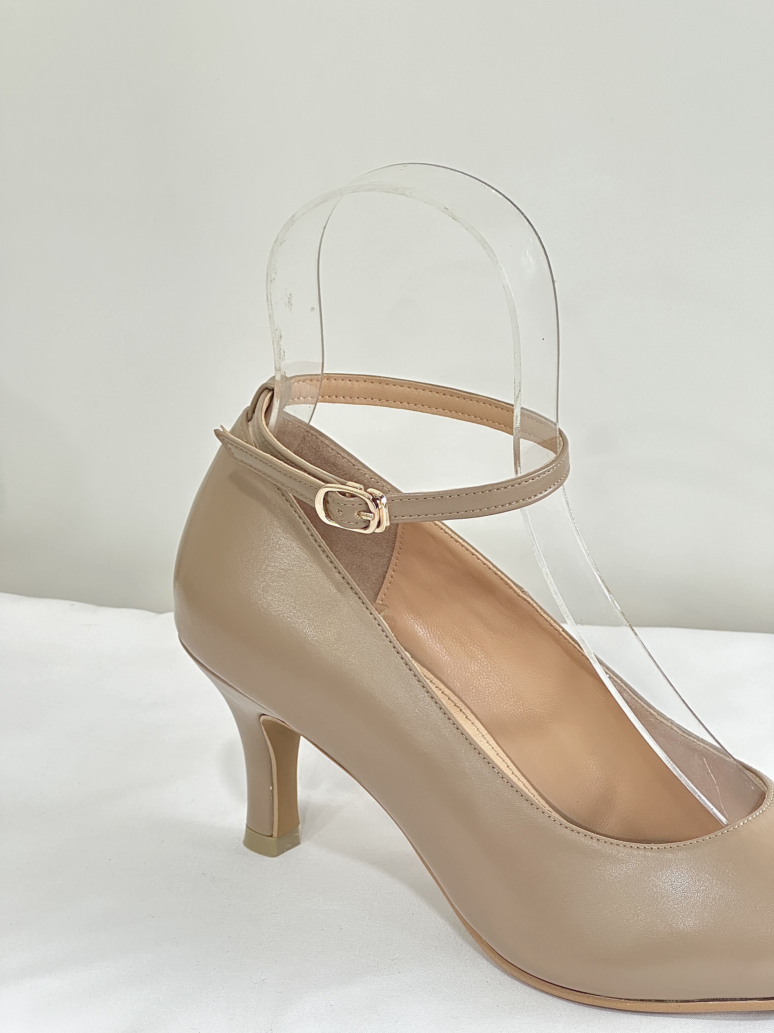 Mina Ankle Strap Pumps