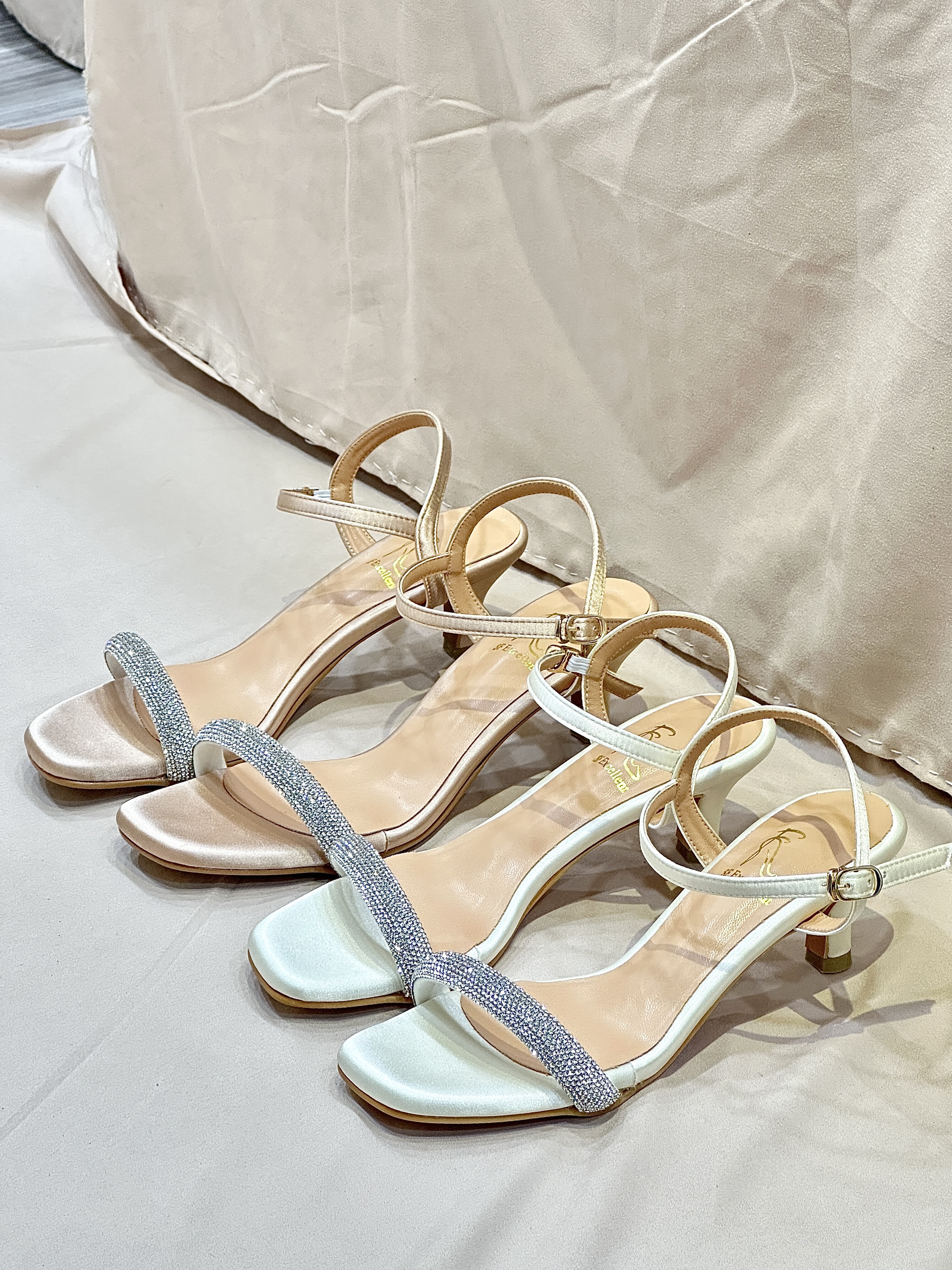 Kiki Square Toe Heel Sandals