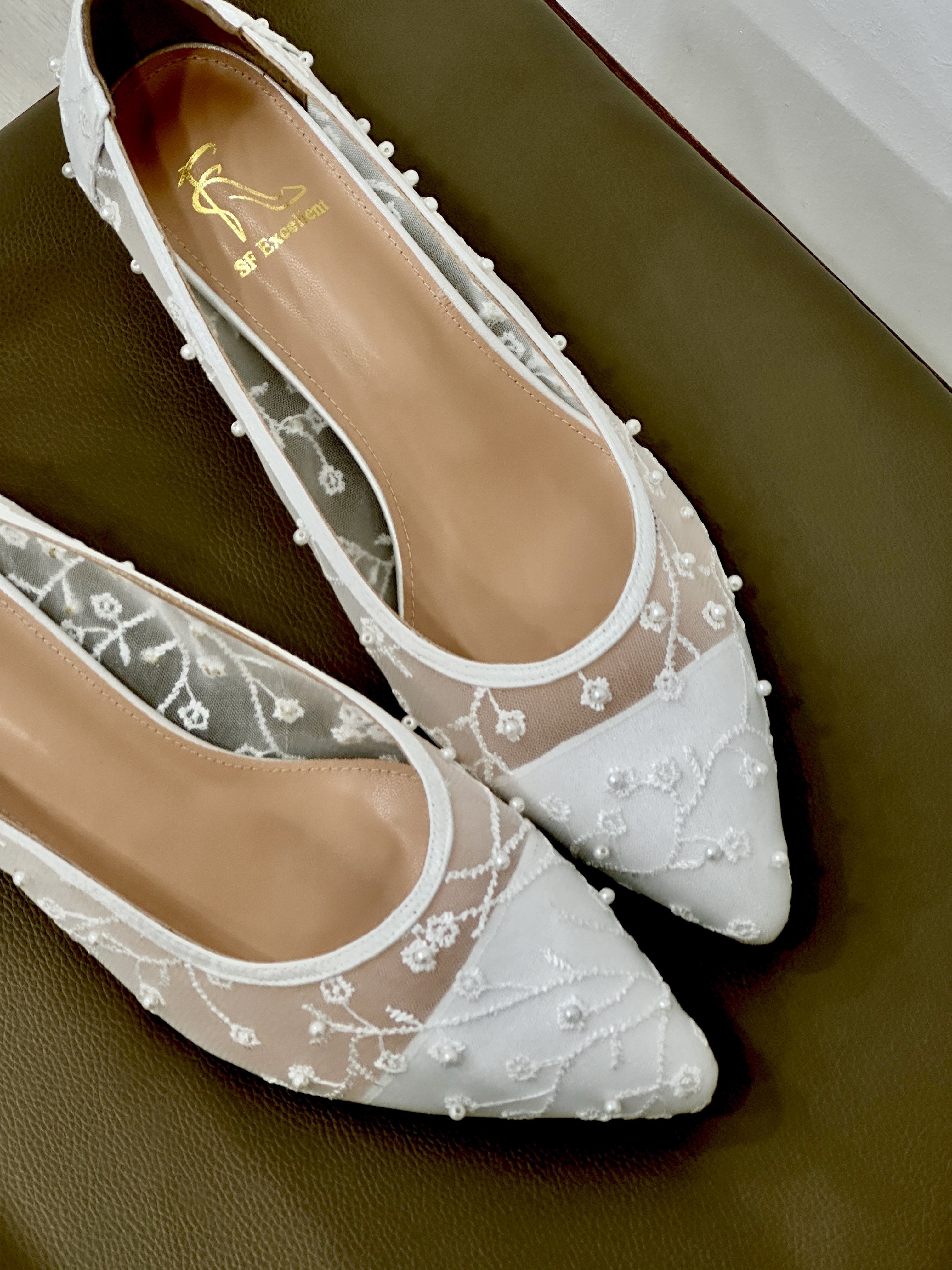 Kayty Custom Wedding Heel Pumps