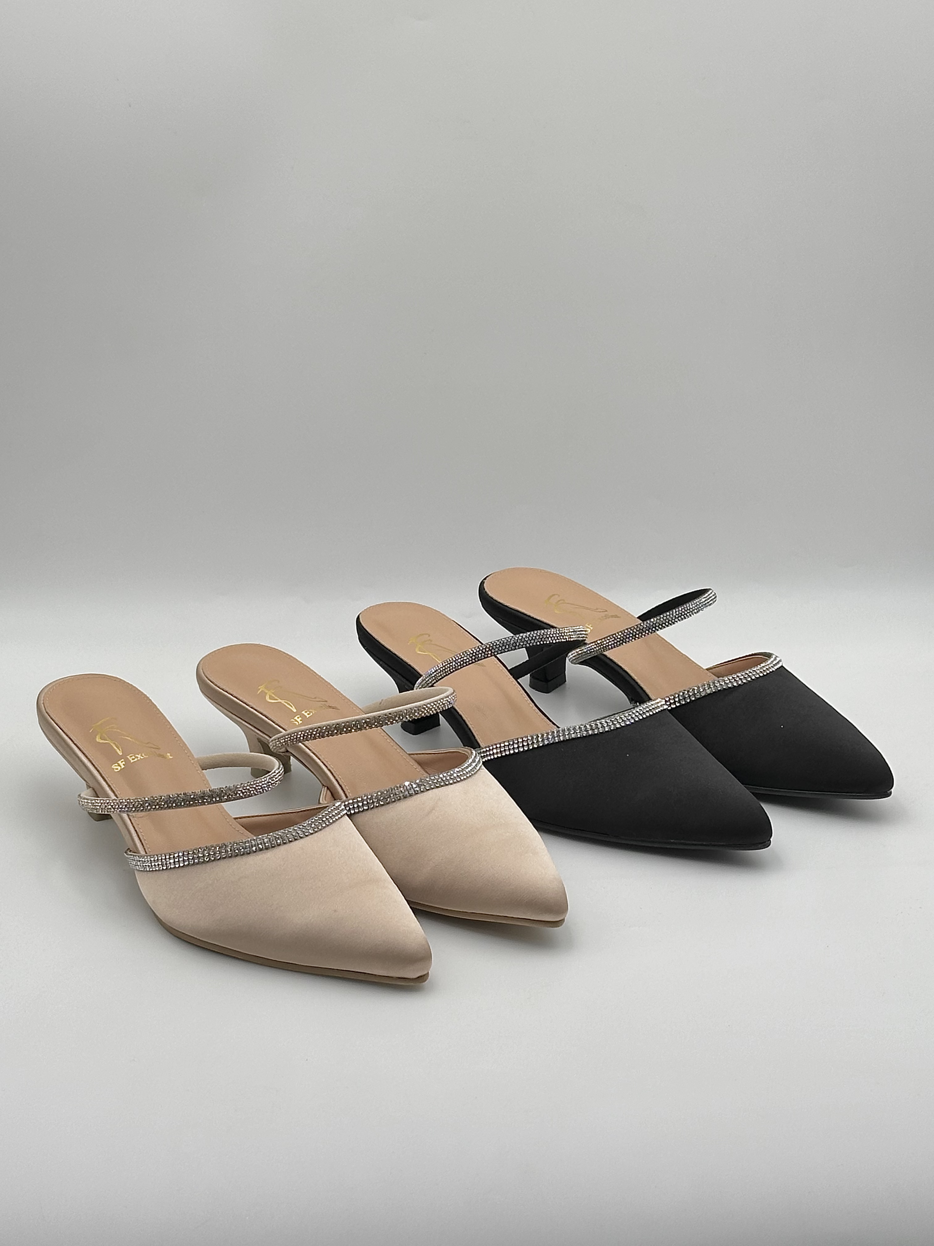 Maca Heel Mules