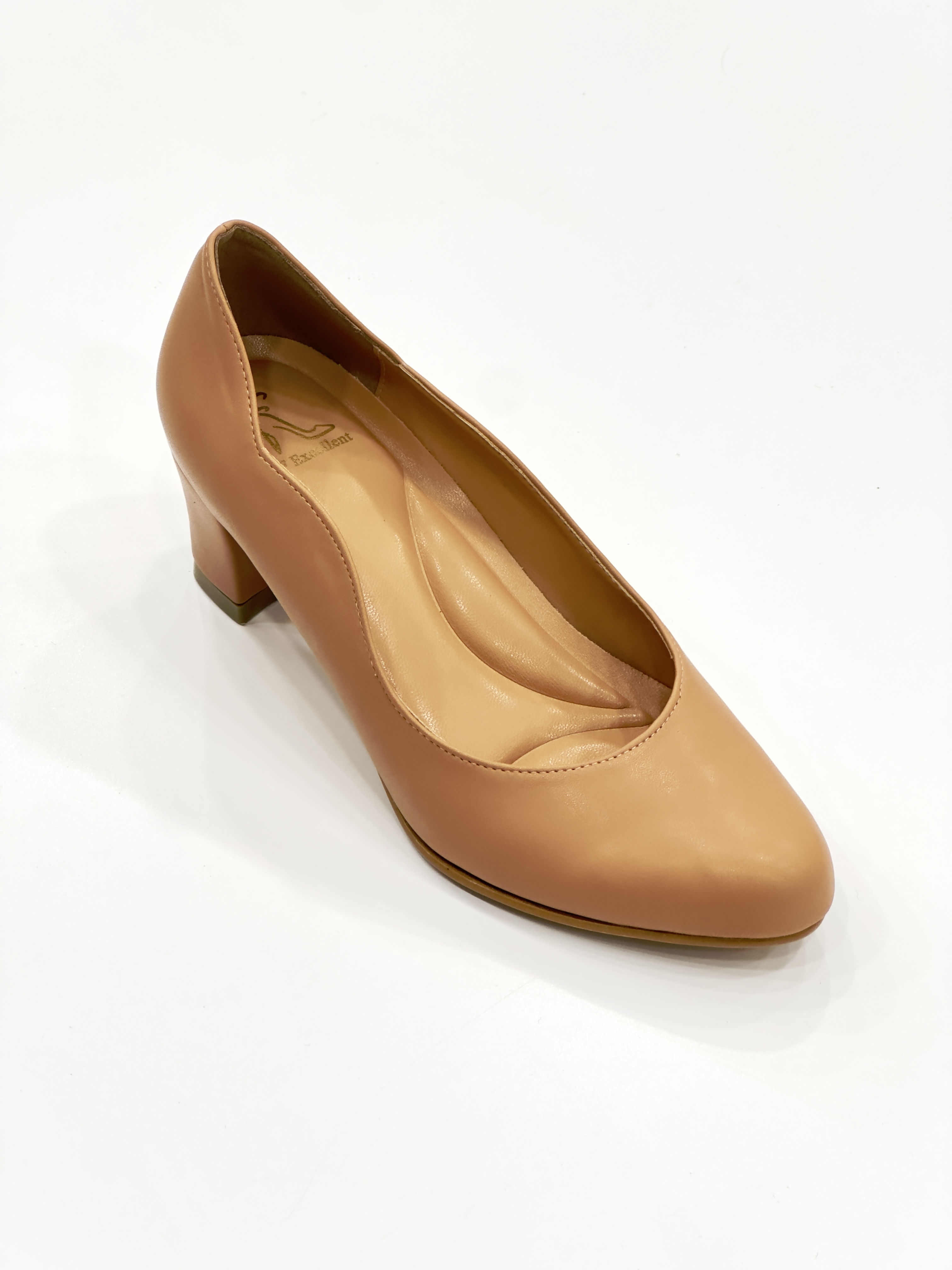 Ady Round Toe Heel Pumps