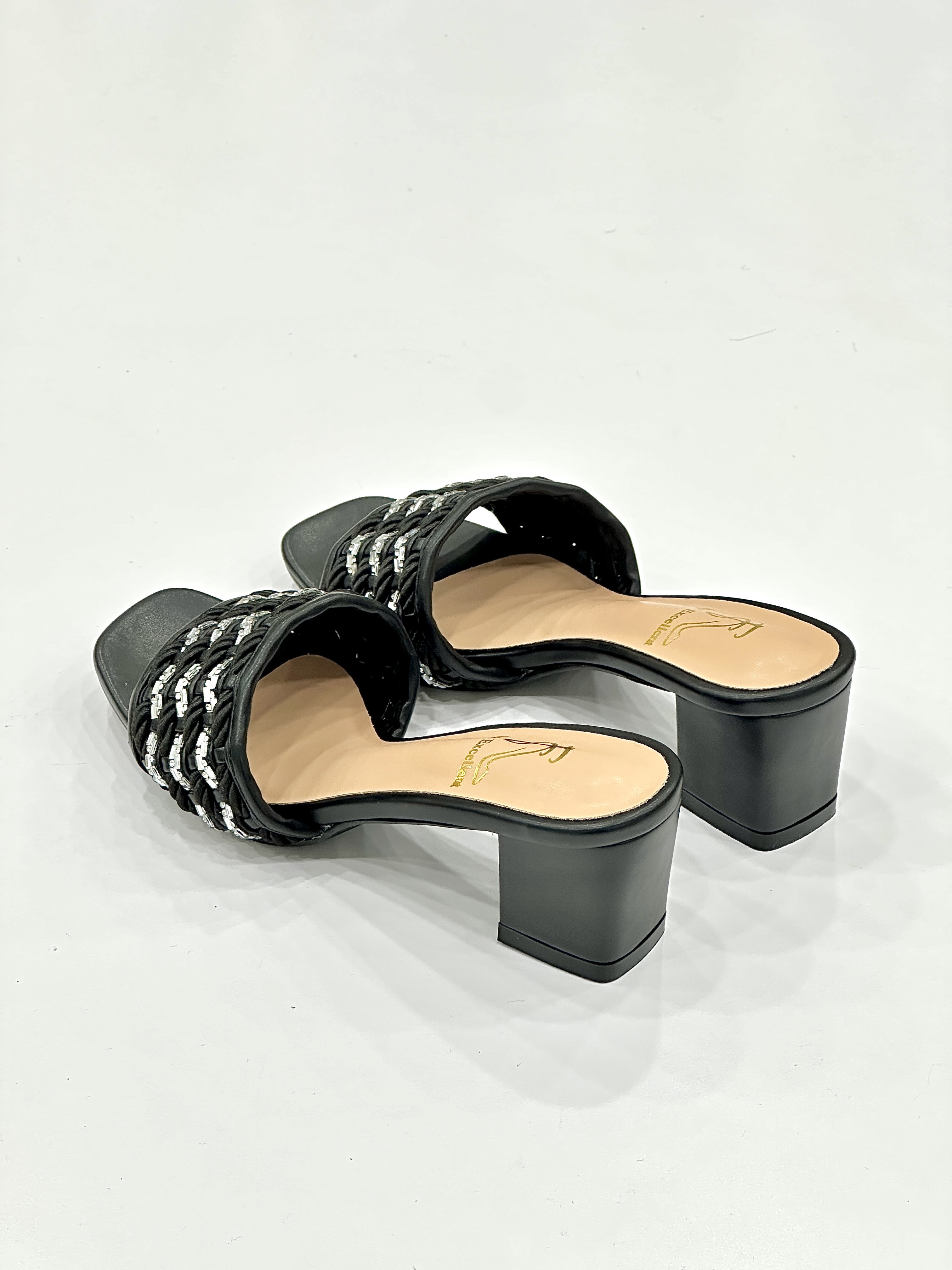 Huda Block Heel Sandals