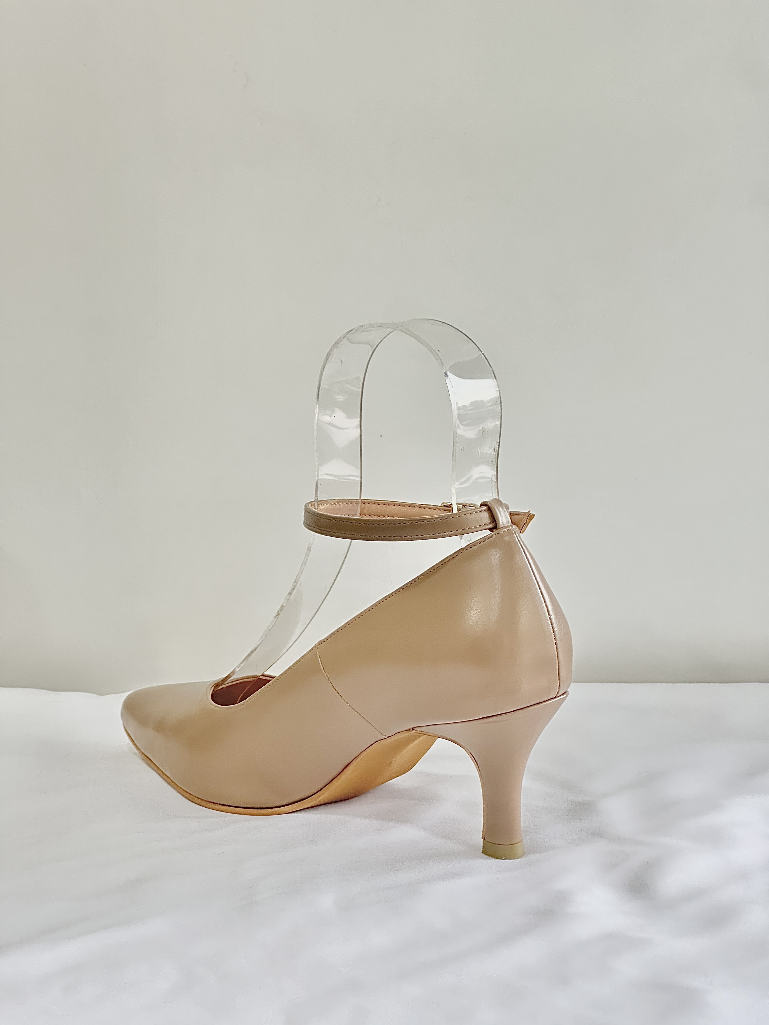 Mina Ankle Strap Pumps