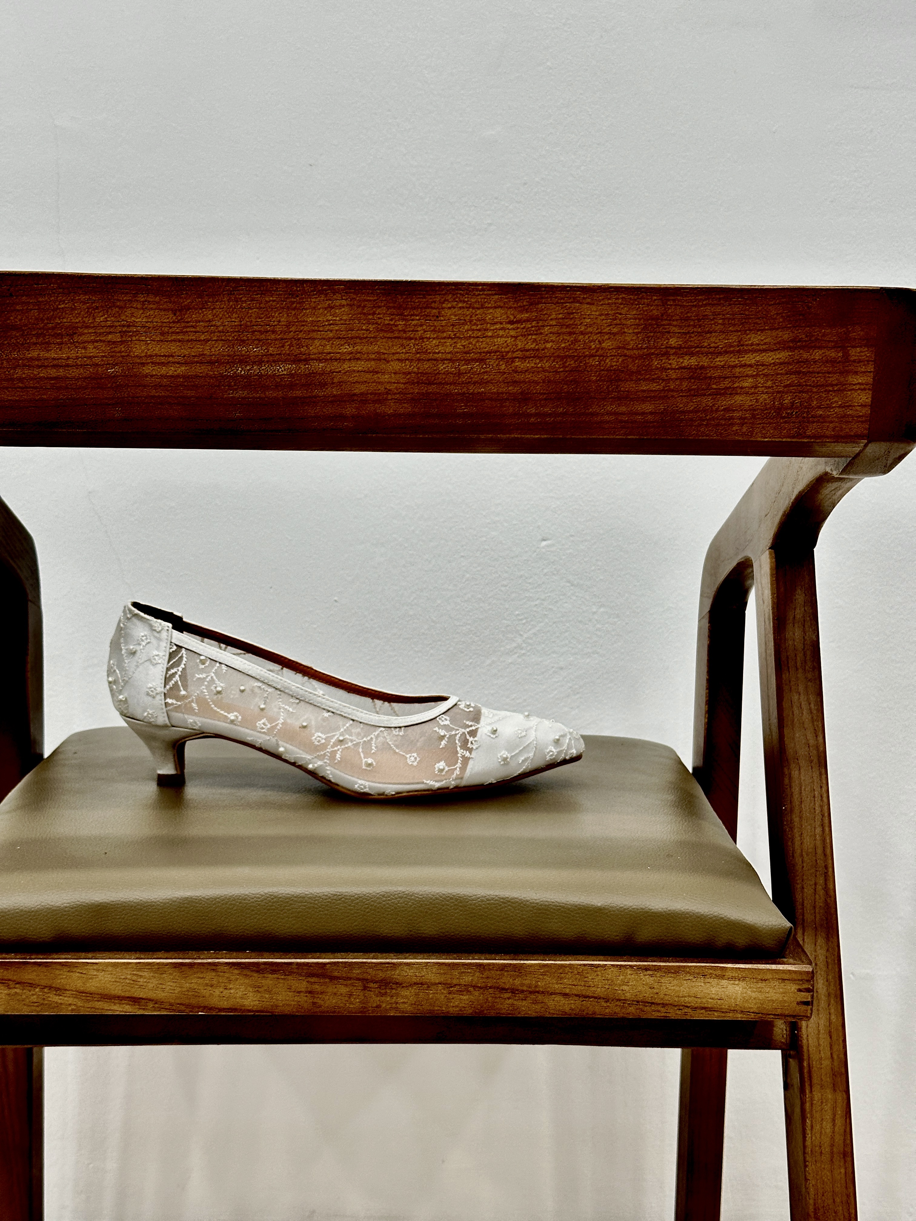 Kayty Custom Wedding Heel Pumps