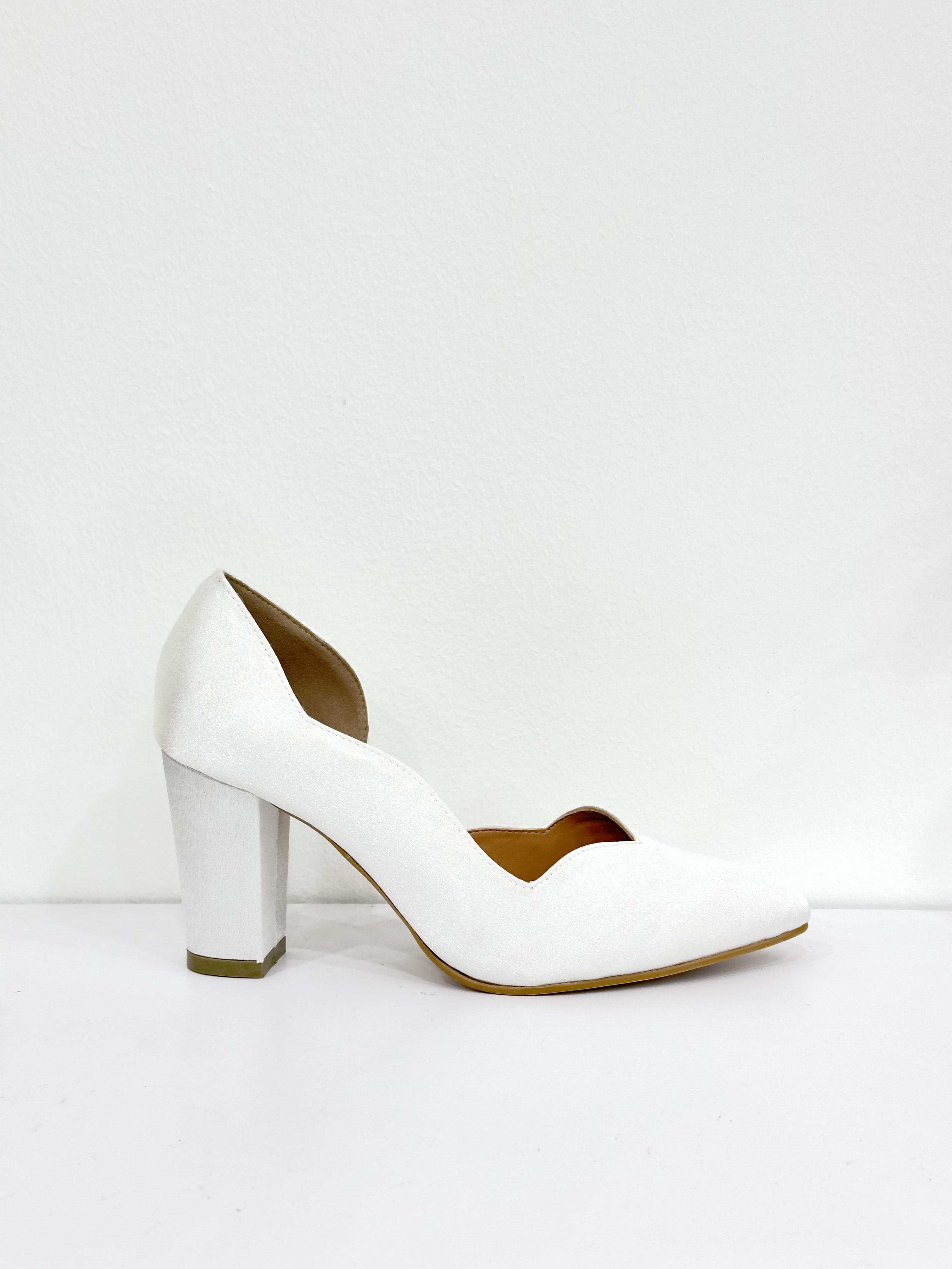 Celline Half D'orsay Heel Pumps