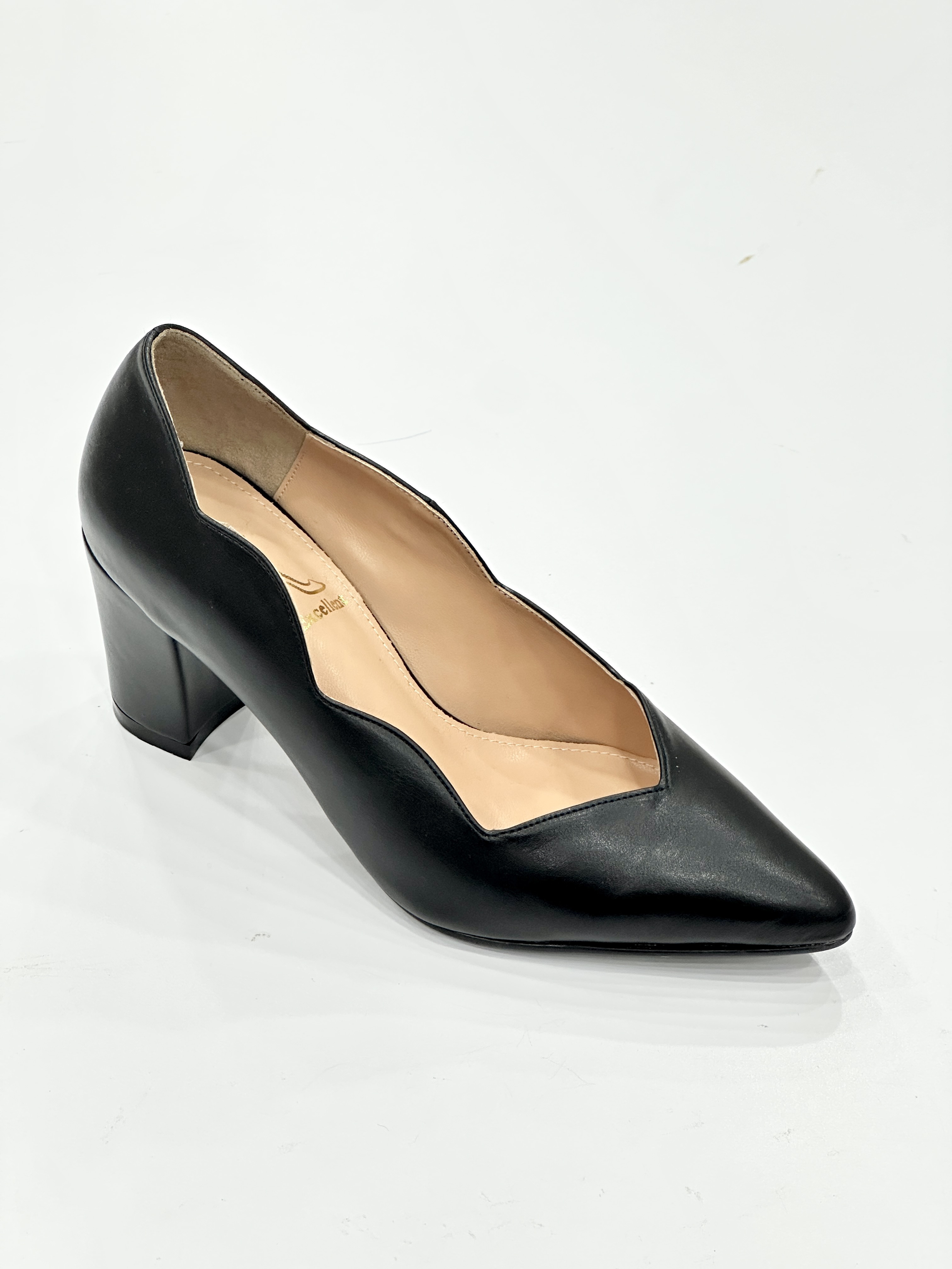 Tiara Block Heel Pumps
