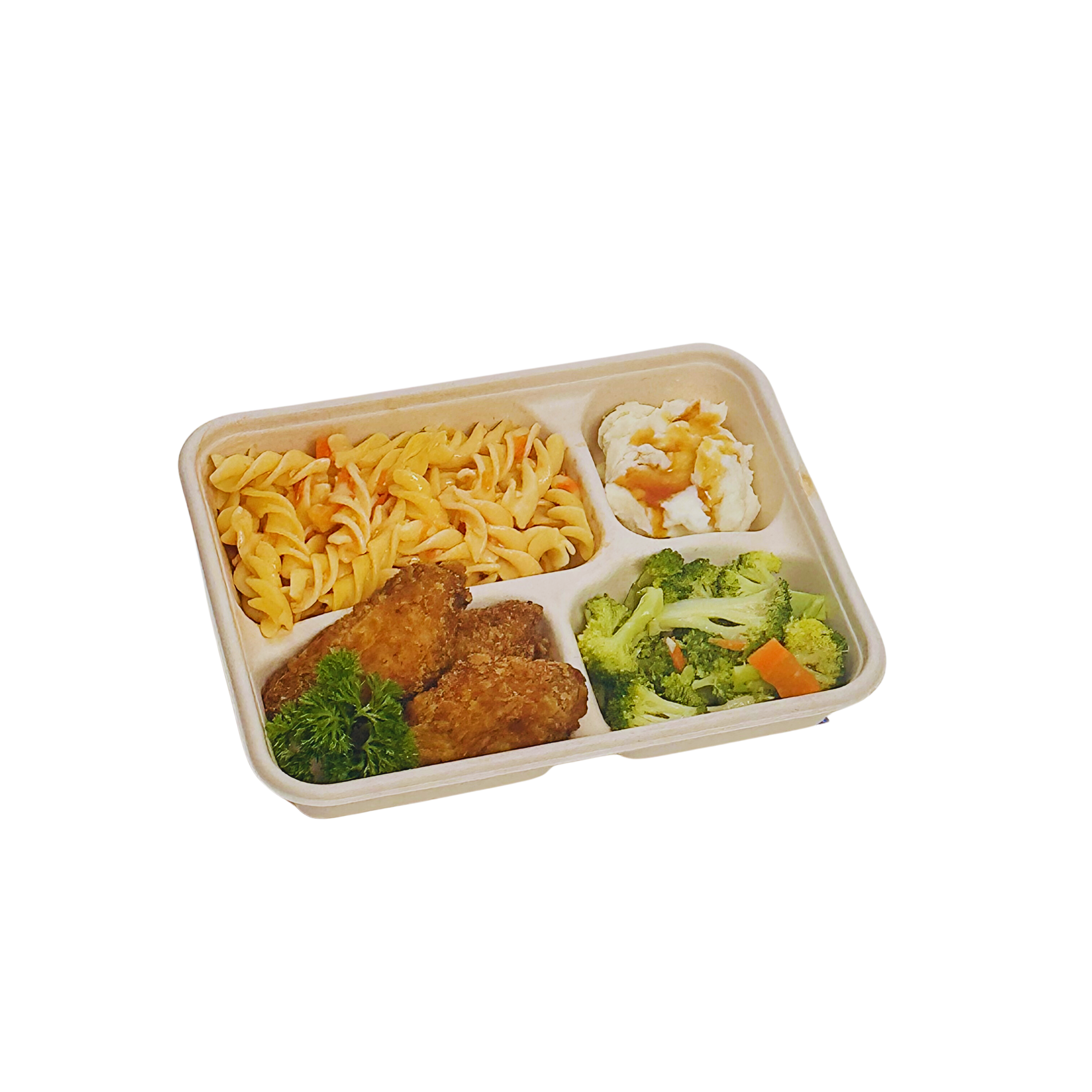 Cajun Baked Chicken Wing Bento-Imperial Manufacturing