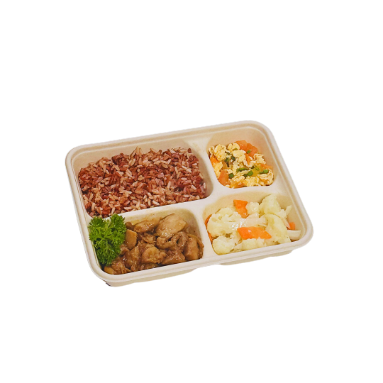 Sesame Oil Chicken Bento