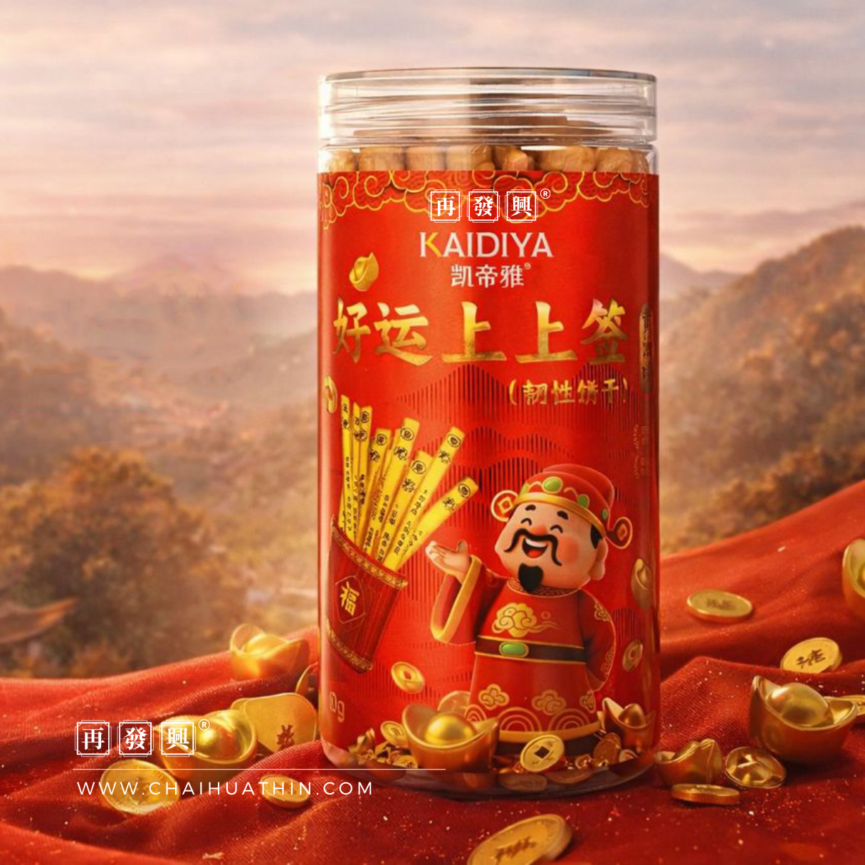 Fortune Stick Biscuit 韧性饼干 (黄油味) 200g