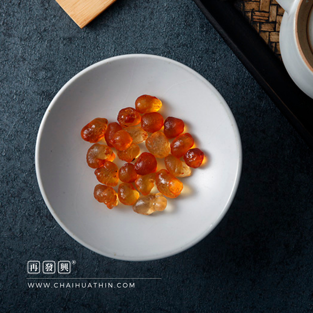 Selected Amber Peach Gum 精选琥铂桃胶  500g