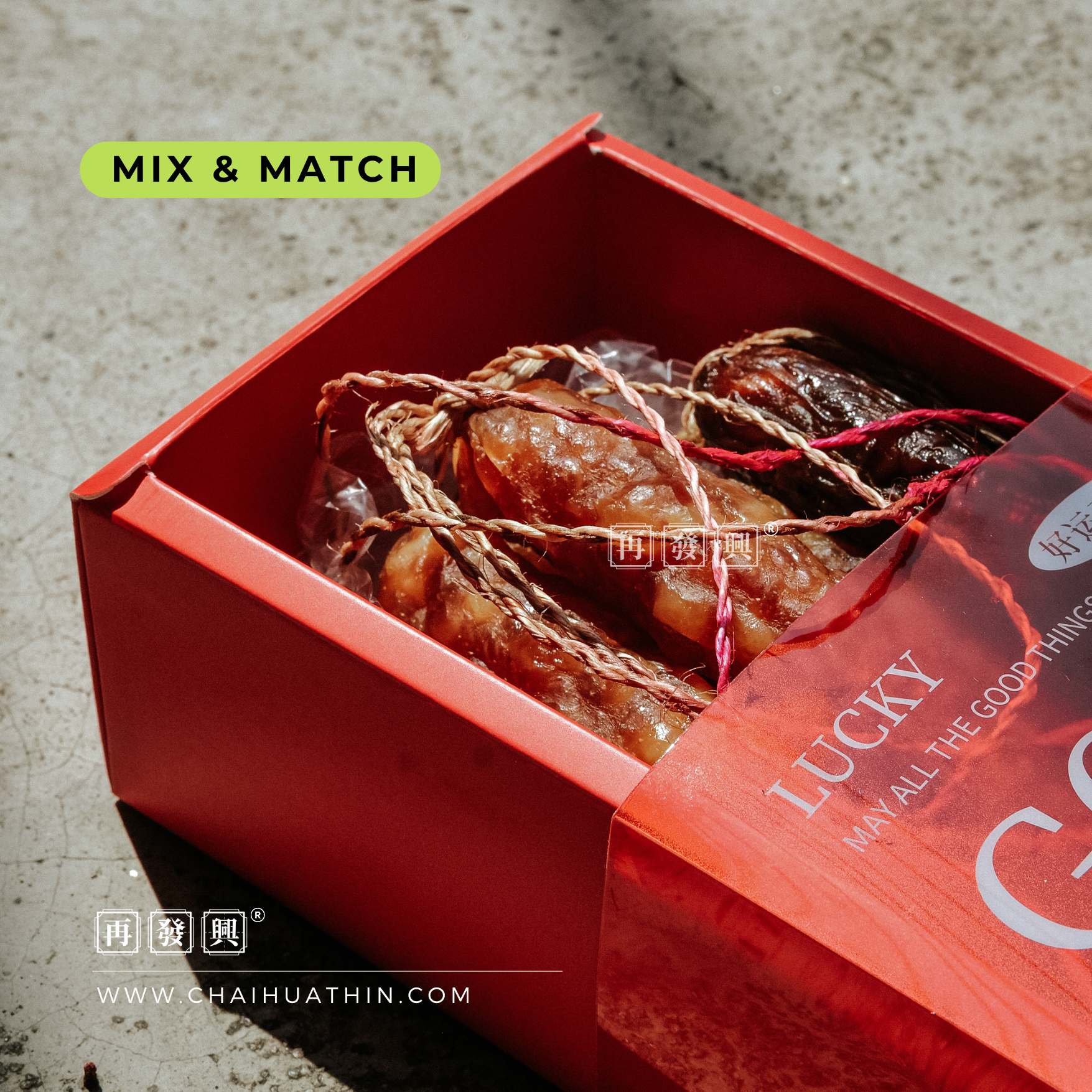 Wing Chow CNY Wax Sausages Gift Set 永州新春腊肠庆典礼盒