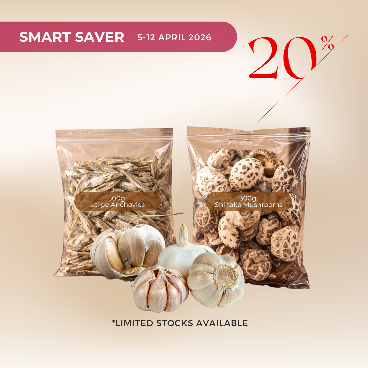 Dried Goods Staple Set (Limited Time Offer)