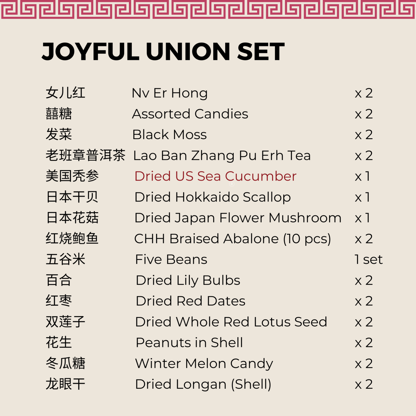 Joyful Union Betrothal Set 