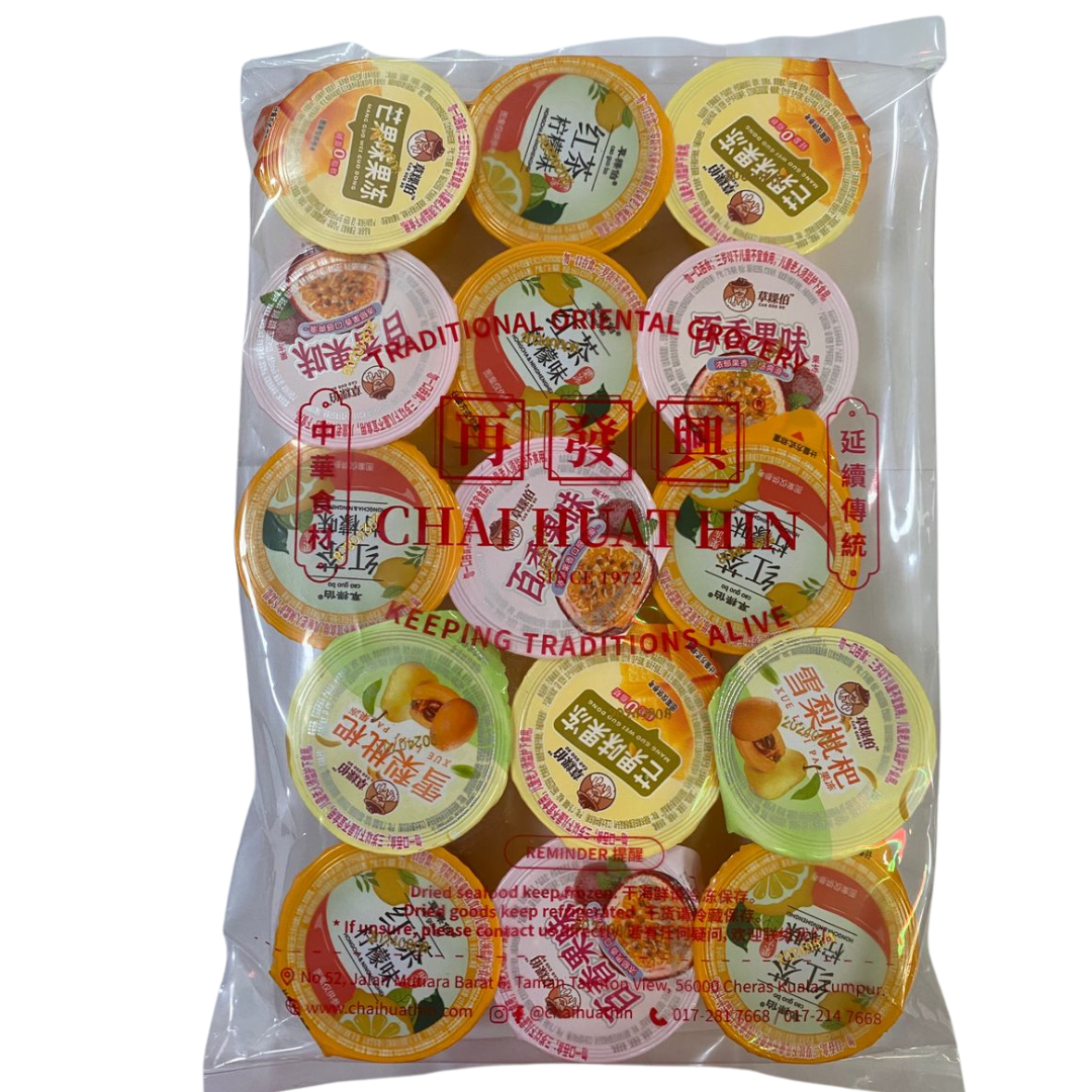Assorted Fruits Jelly 什锦水果果冻 15pcs