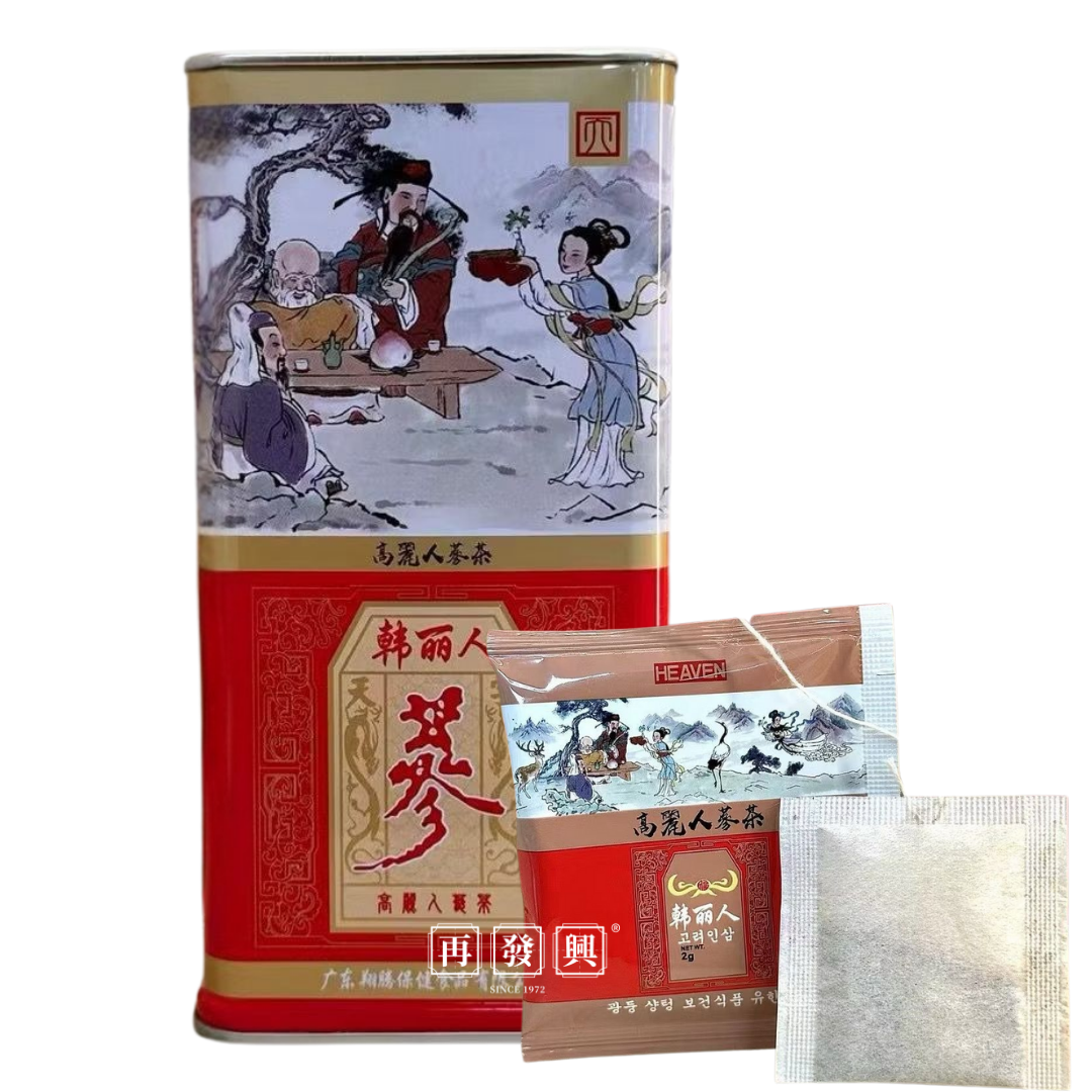 Authentic 5year Root Korean Ginseng Tea 高丽人参茶包 40g