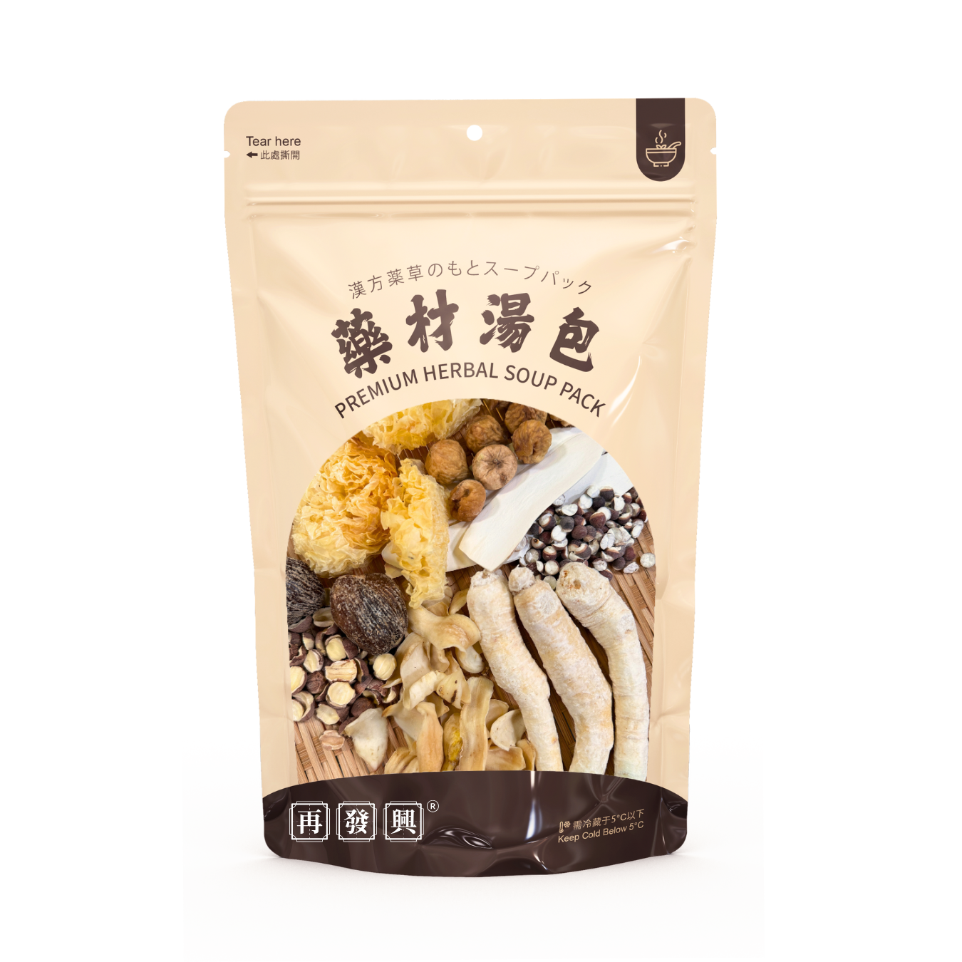 Ginseng Lung Nourishment Soup Pack 沙参百合润肺汤包