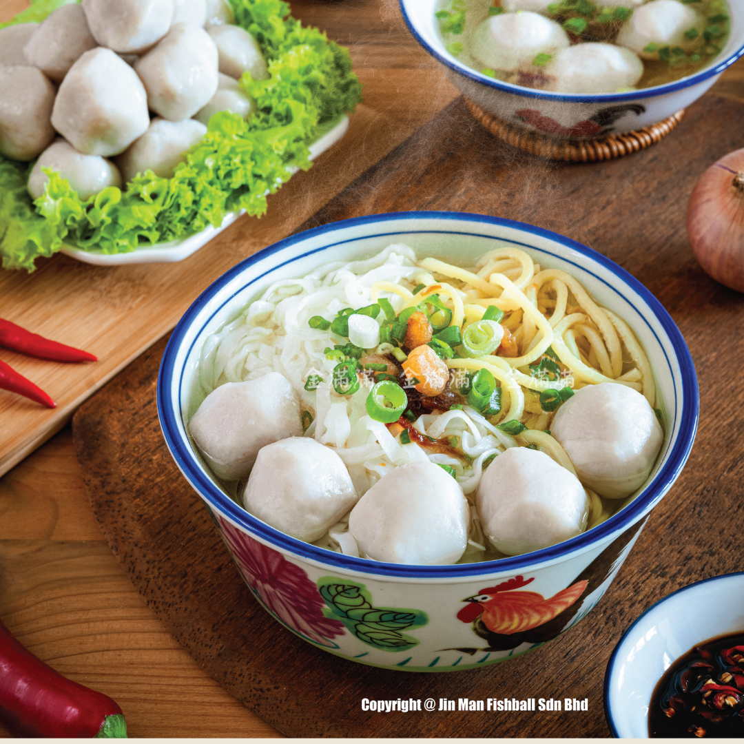 Jin Man Man Handmade Fresh Fishballs 金满满手打鱼丸 30 pcs