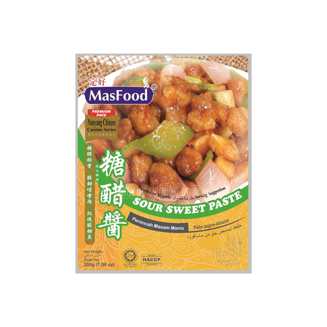 MasFood Sour Sweet Paste 糖醋酱 200g 
