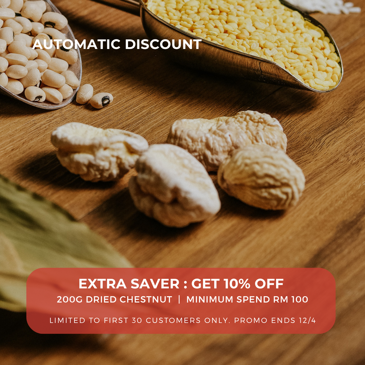 Dried Chestnut 2L 栗子干 200g