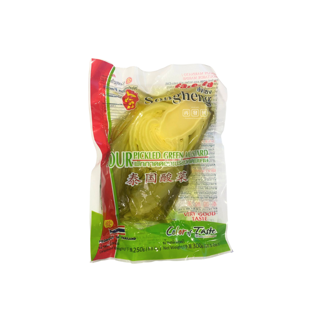 Fa.e.fa Thailand Sour Pickled Green Mustard 发一发泰国酸菜 (Vegetarian / 素食) 300g