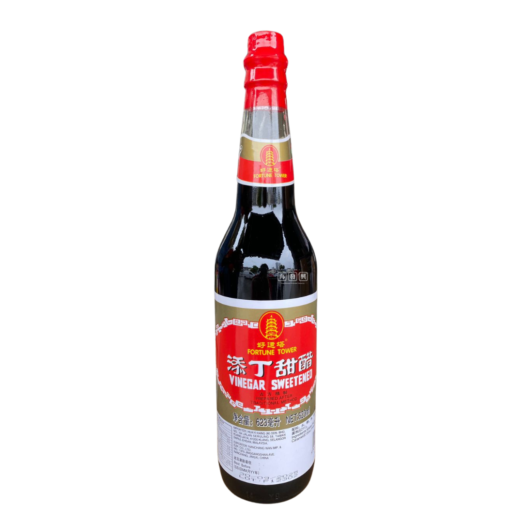 HYH Fortune Tower Vinegar Sweetened 好运塔添丁甜醋 623ml 