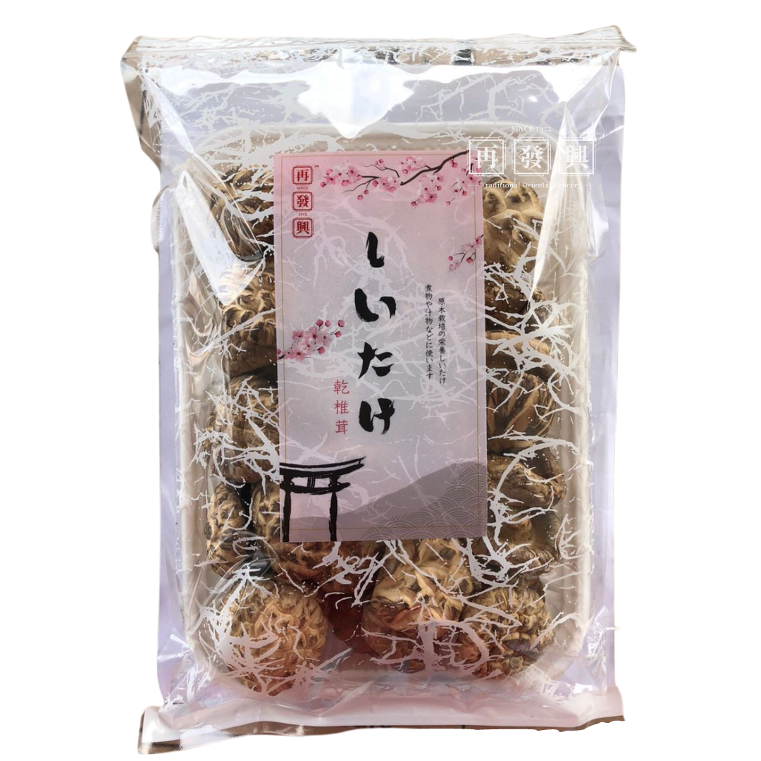 Japanese Shiitake Flower Mushroom 日本原木花菇 250g
