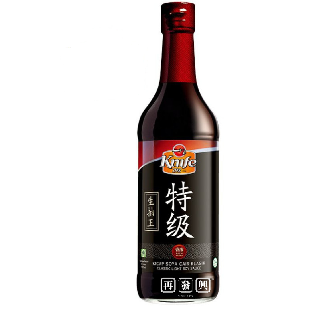 KNIFE Classic Light Soy Sauce 刀标 特级生抽王 500ml