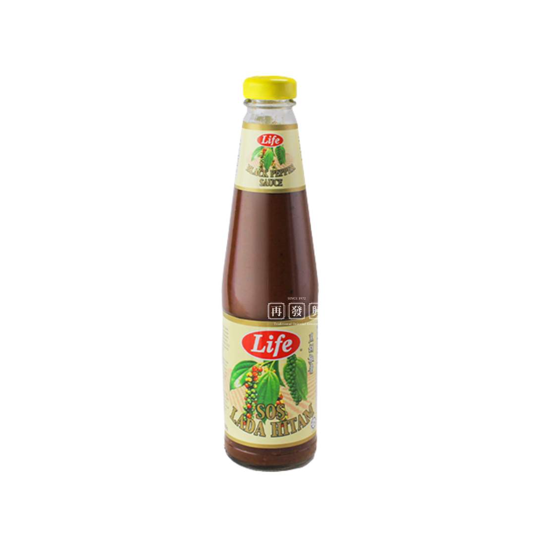 Life Black Pepper Sauce (Sos Lada Hitam) 黑胡椒酱 500g