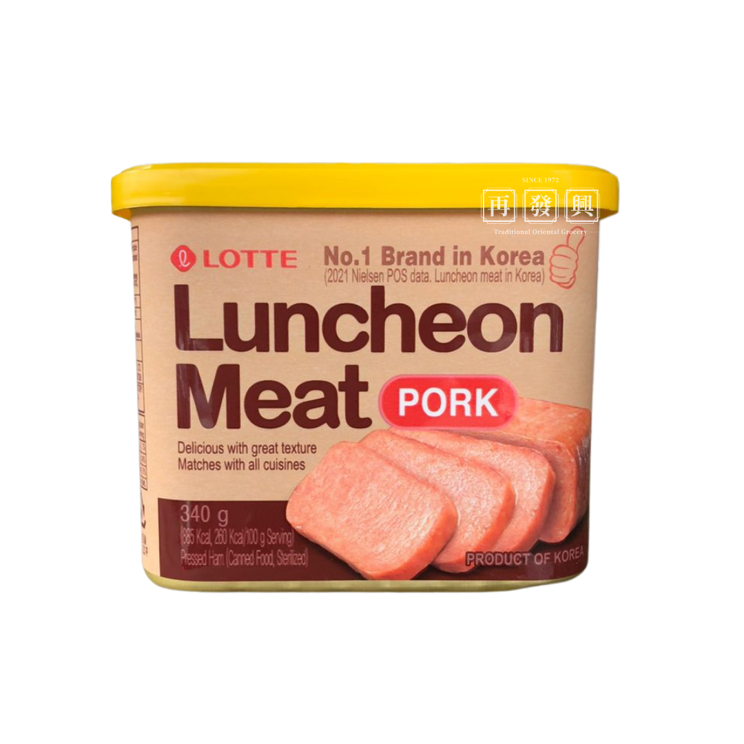 Lotte Luncheon Meat 韩国猪午餐肉 340g