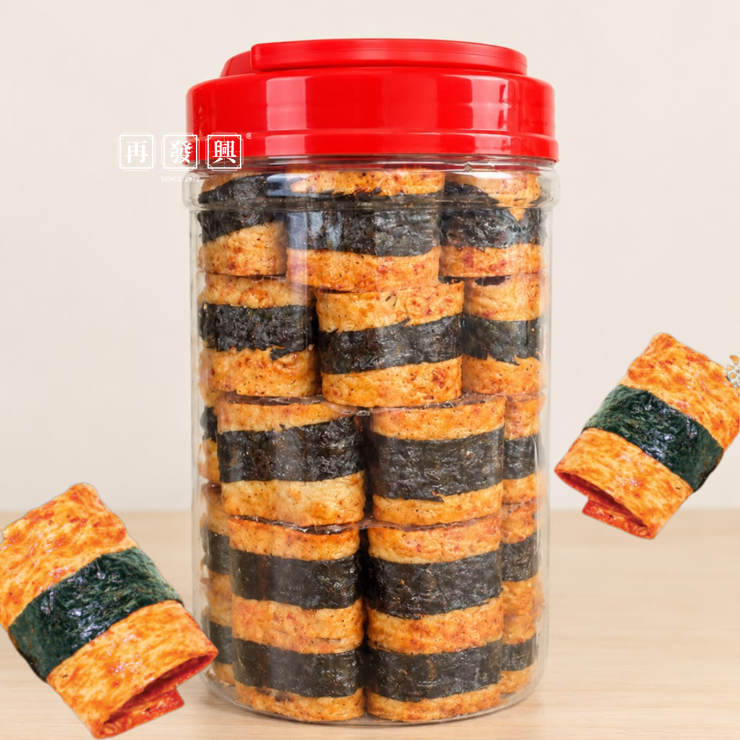 O-Li Crisp-So Seaweed 紫菜鱿鱼卷 110g