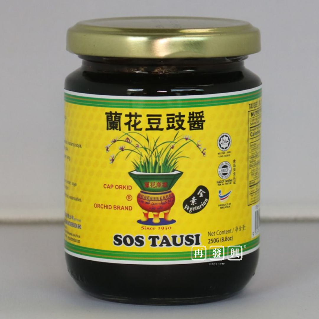 Orchid Black Bean Sauce (Sos Tausi) 兰花豆豉酱 250g