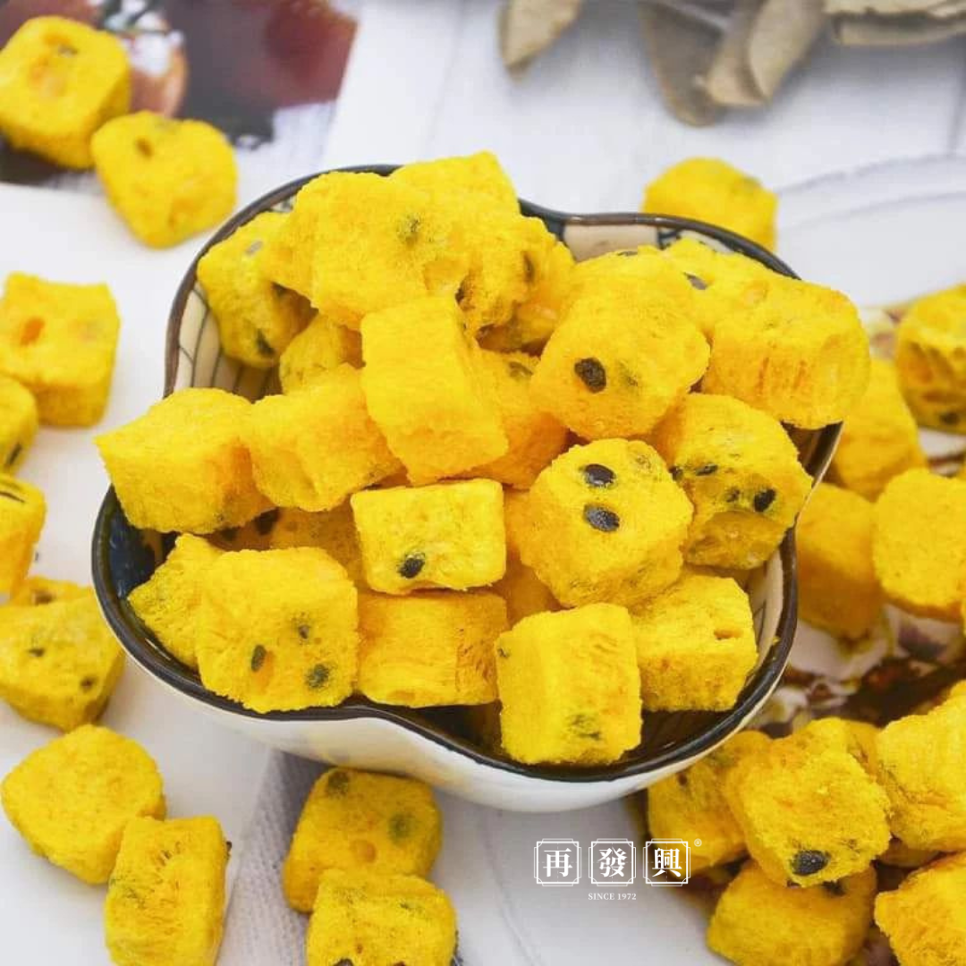 Freeze Dried Passion Fruit Cube 冻干百香果 150g