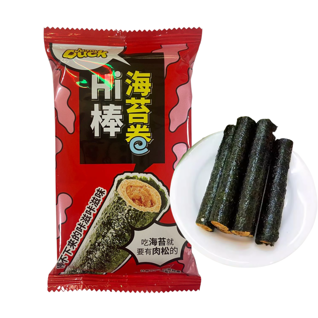 Seaweed Meat Floss Rolls 海苔卷肉松味 40g