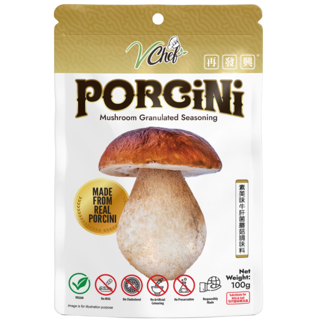 Vchef's Porcini Mushroom Granulated Seasoning 素美味牛肝菌蘑菇调味料 100g