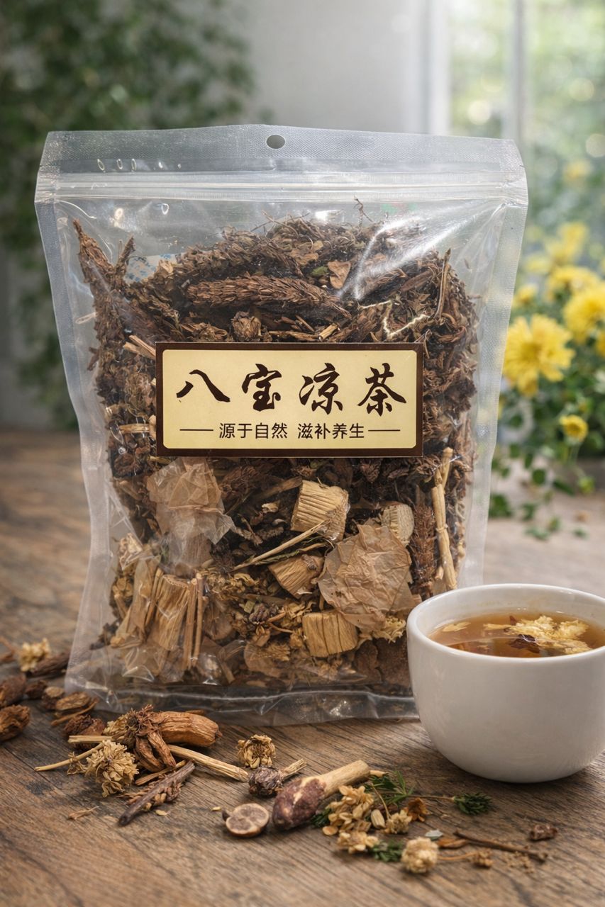 Chinese Herbal Tea (Ba Bao Liang Cha) 八宝凉茶