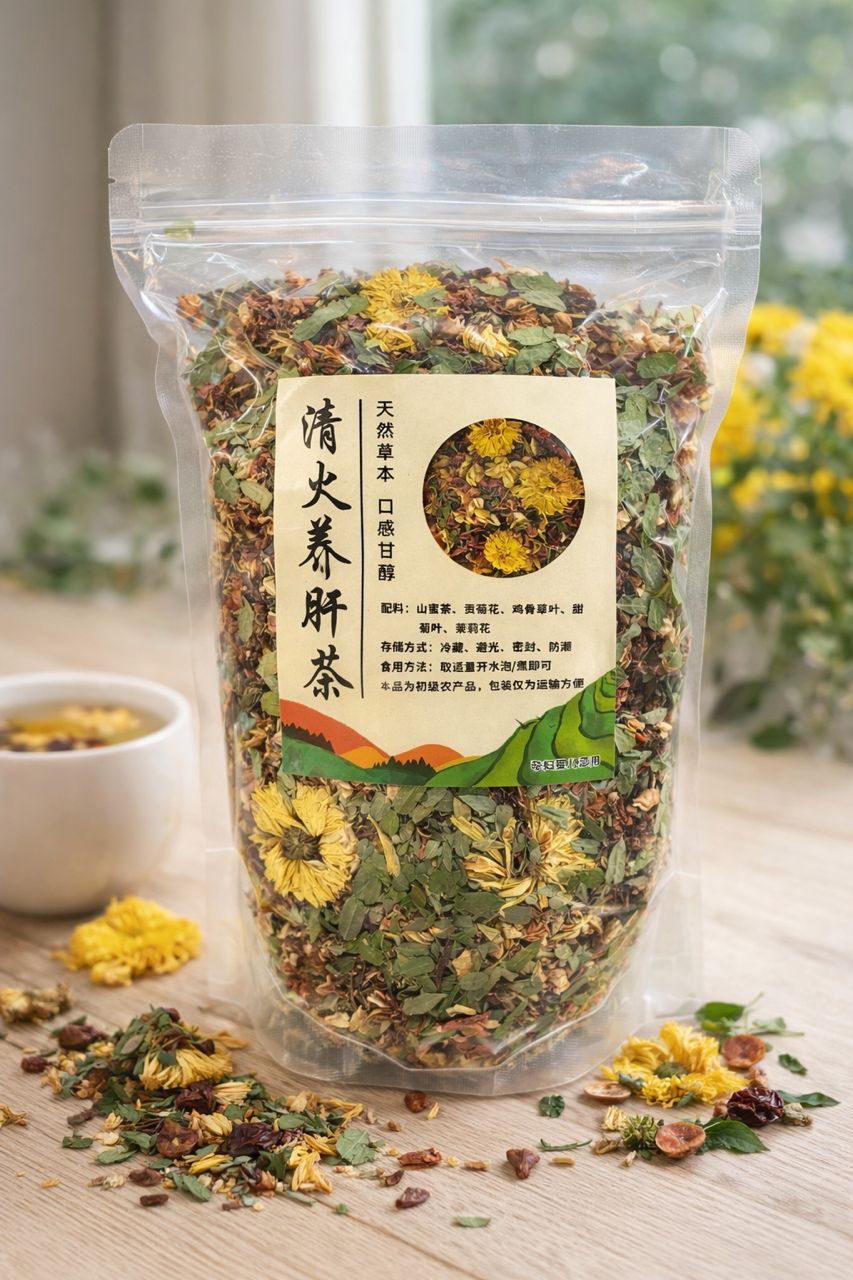 Herbal Liver Detox Tea 清火养肝茶