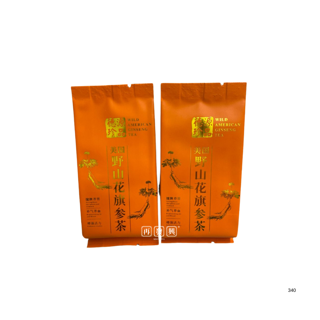 Wild American Ginseng Tea 美国野山花旗参茶