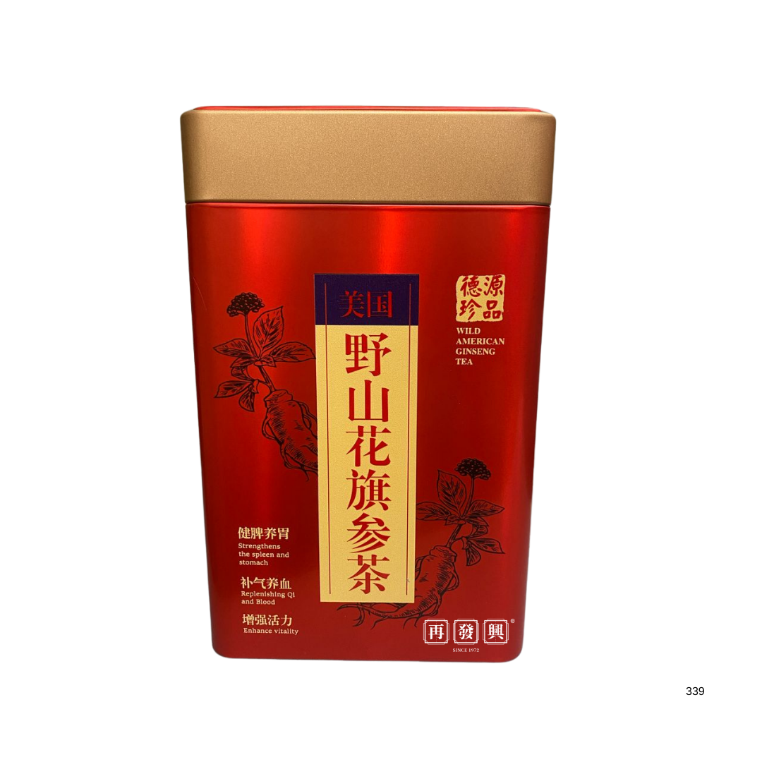 Wild American Ginseng Tea 美国野山花旗参茶