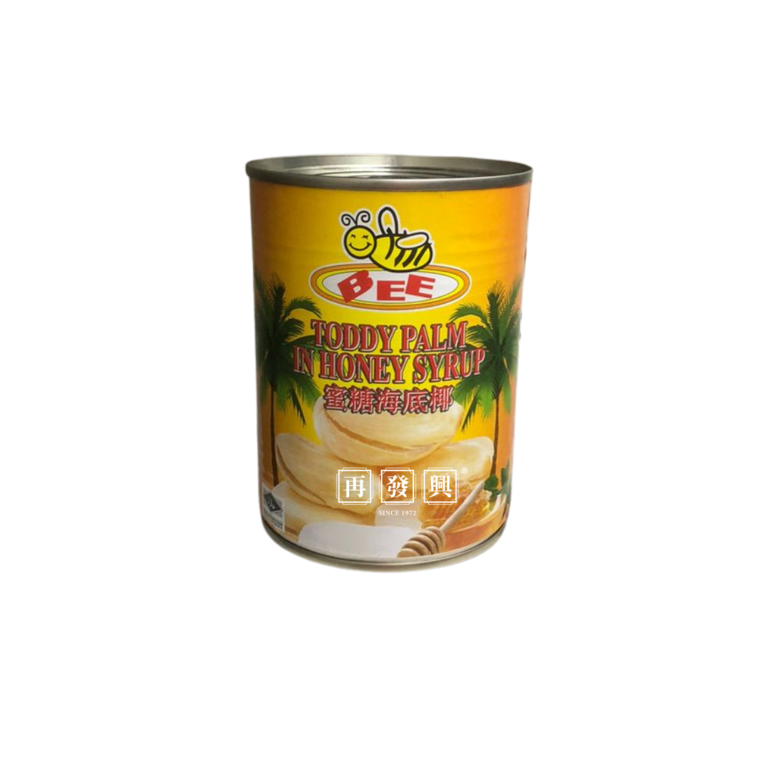 Bee Toddy Palm In Honey Syrup 蜜糖海底椰 565g