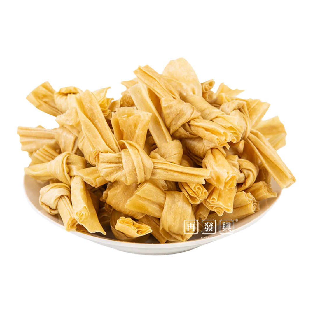 Dried Bean Curd Knot (100% Soybean) 腐竹结 200g