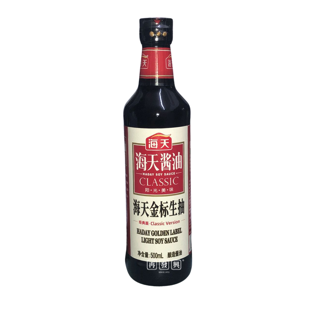 Haday Golden Label Light Soy Sauce 海天金标生抽 500ml 