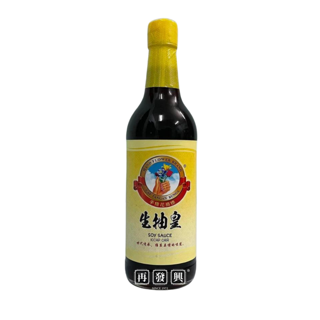Handflower Soy Sauce 手楂花生抽皇 500ml 