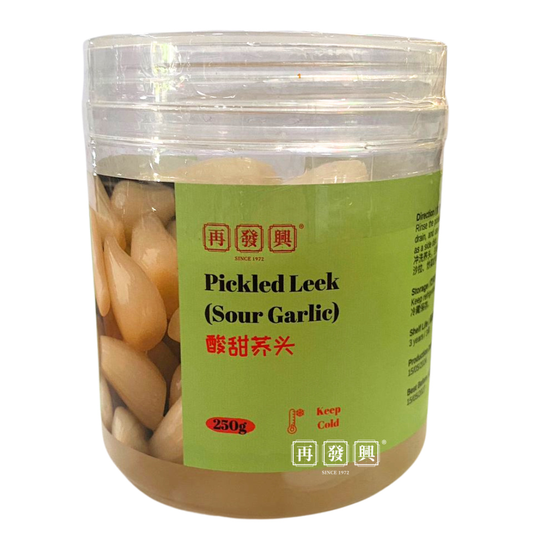 Pickled Leek (Sour Garlic) 甜酸荞头罐装 250g