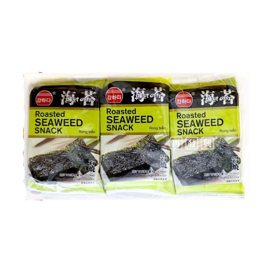 Roasted Seaweed Snack 岩烧海苔味 4g x 3pkts