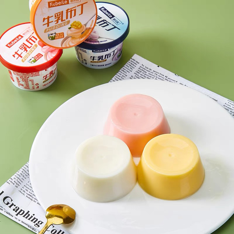 牛乳果冻布丁