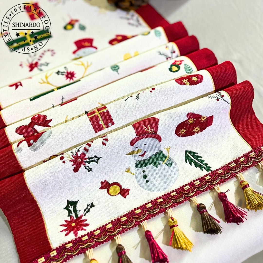 圣诞款床旗|美容床配件|Christmas Bed Runner|Bedding Set Accessary