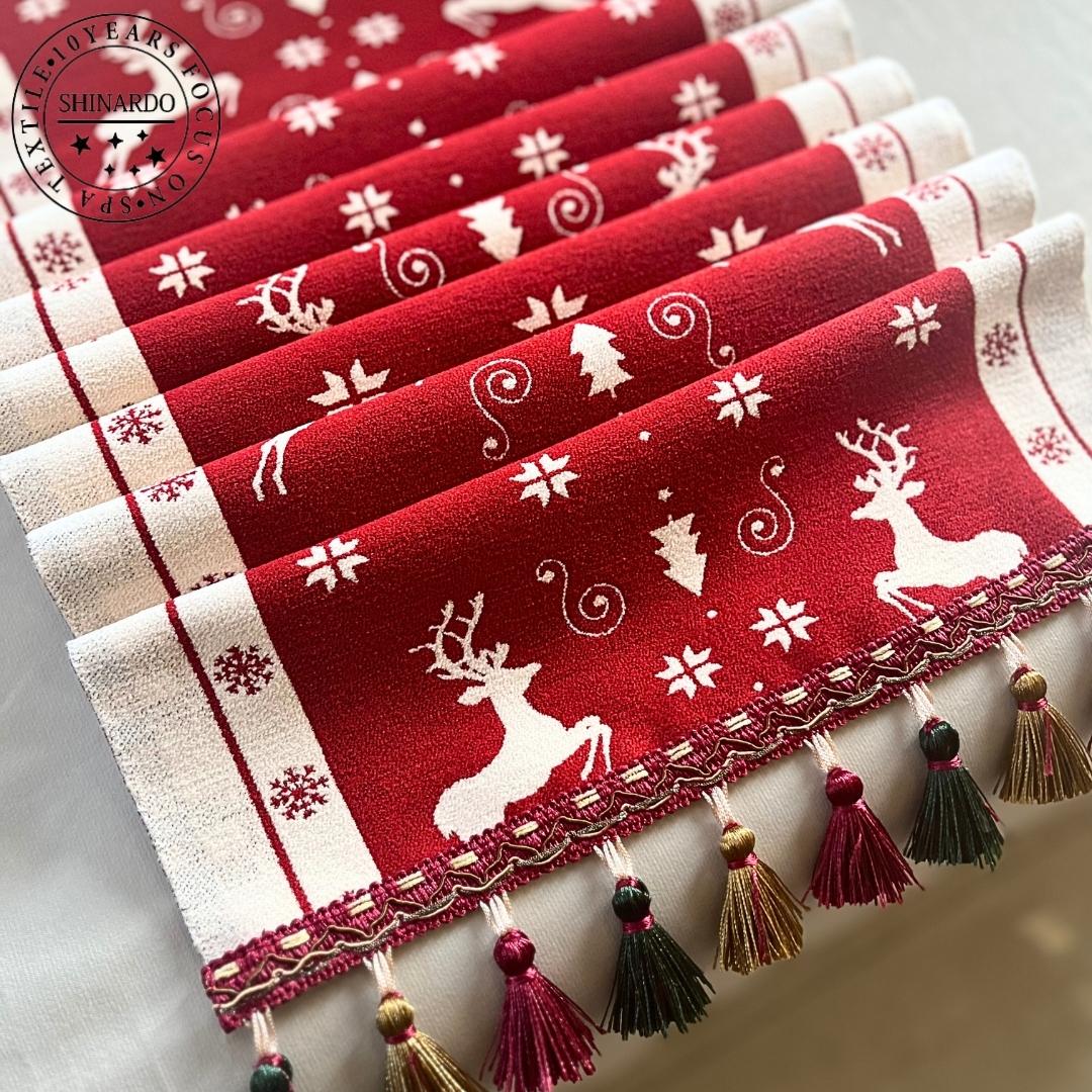 圣诞款床旗|美容床配件|Christmas Bed Runner|Bedding Set Accessary